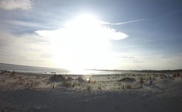 Live Webcam Sunset Beach - Cape May, New Jersey