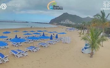 Playa De Las Teresitas Live Beach Cam Tenerife, Spain New