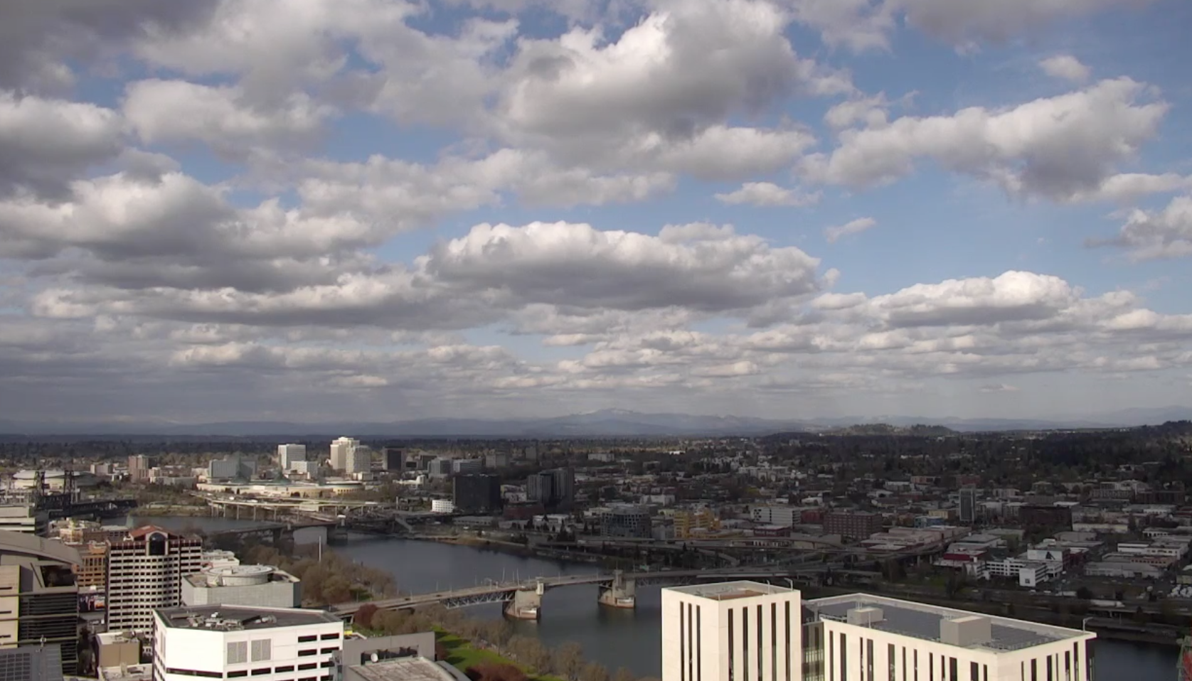 Portland, Oregon Live Weather Cam Northeast View – Video