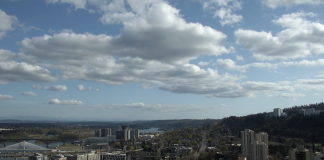 Portland, Oregon Live Weather Cam Southwest View - Video