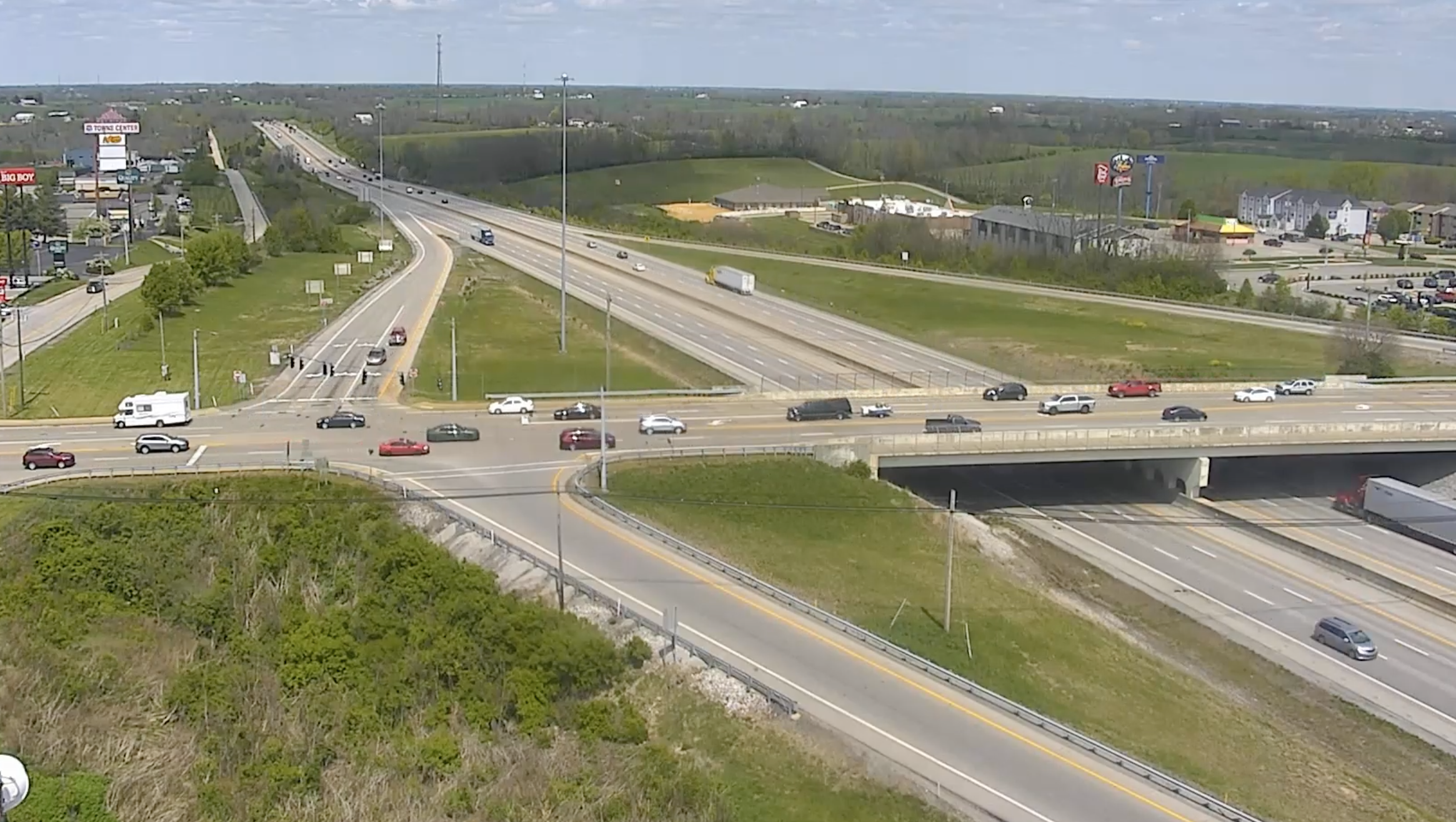 Dry Ridge, Kentucky Live Webcam of Interstate 75