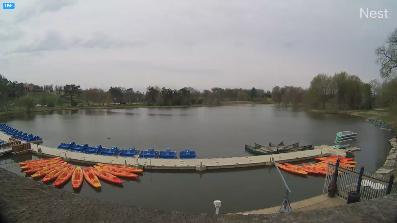 Boathouse at Forest Park Live Cam – St Louis, Missouri