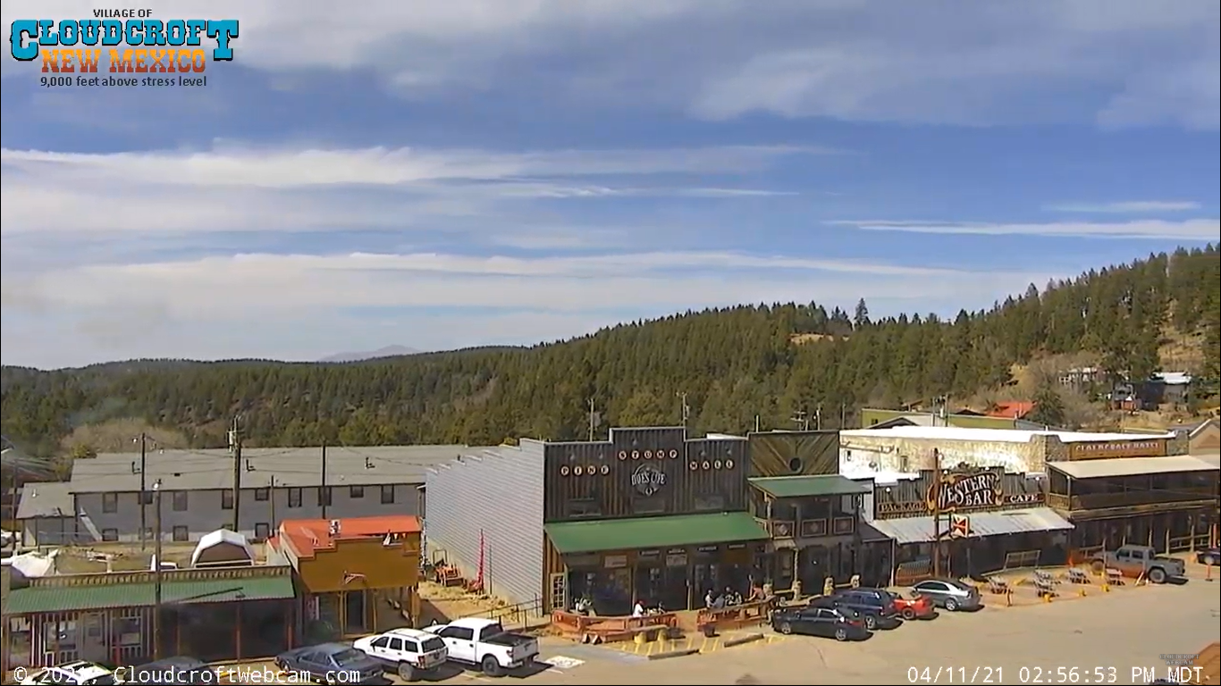 Cloudcroft Webcam, New Mexico Live HD Video Live Beach Cam