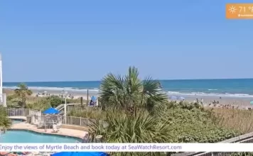 Live Cam Myrtle Beach At The Sea Watch Resort New South Carolina