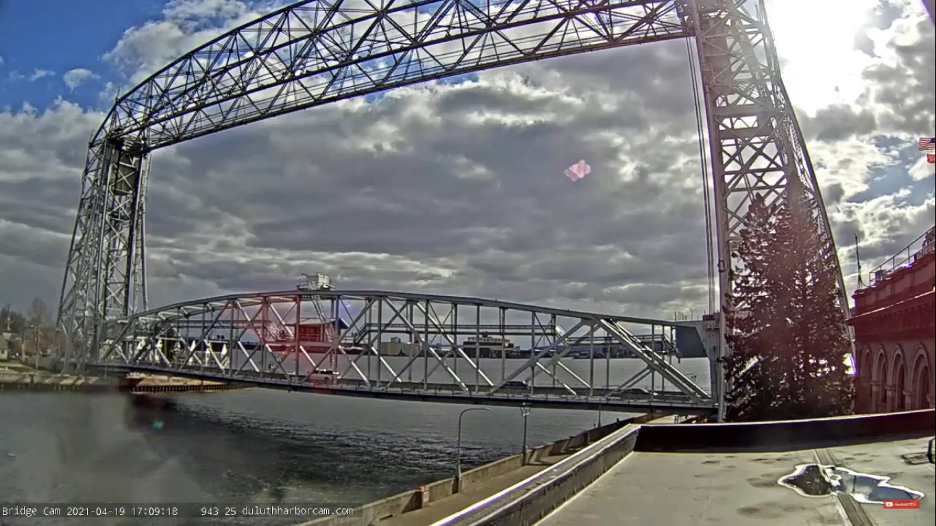 Lift Bridge Duluth – Minnesota – Live HD Webcam