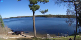 Fourth Lake Live Webcam - Adirondack Mountains - New York