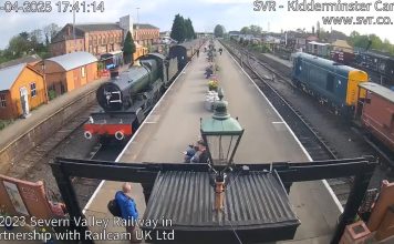 Kidderminster Webcam - Train Station Worcestershire, England