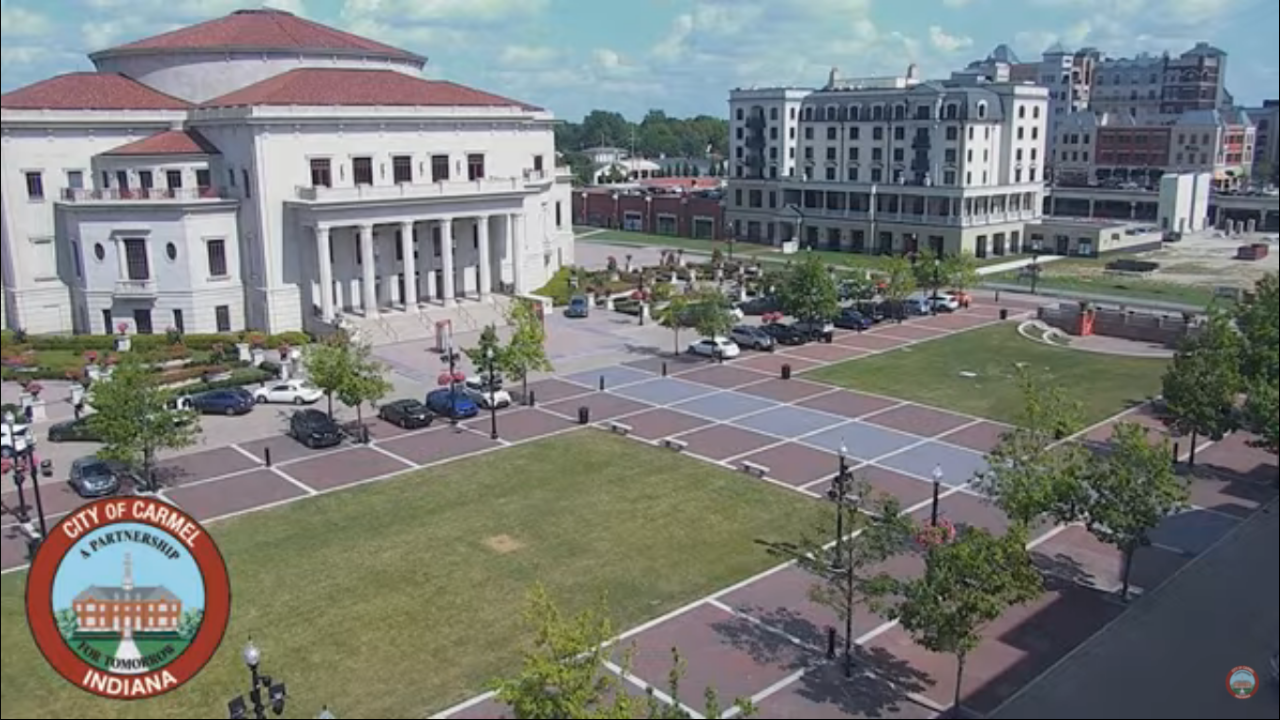 Arts and Design District Live Webcam – Carmel, Indiana