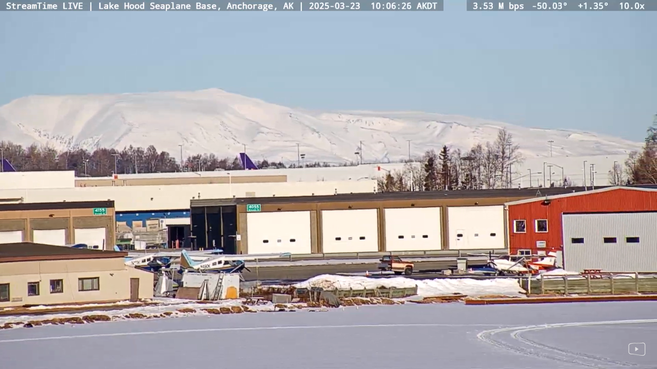 Lake Spenard Live Webcam – Anchorage, Alaska