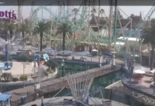 Roller Coaster Live Cam At Knott's Berry Farm New California