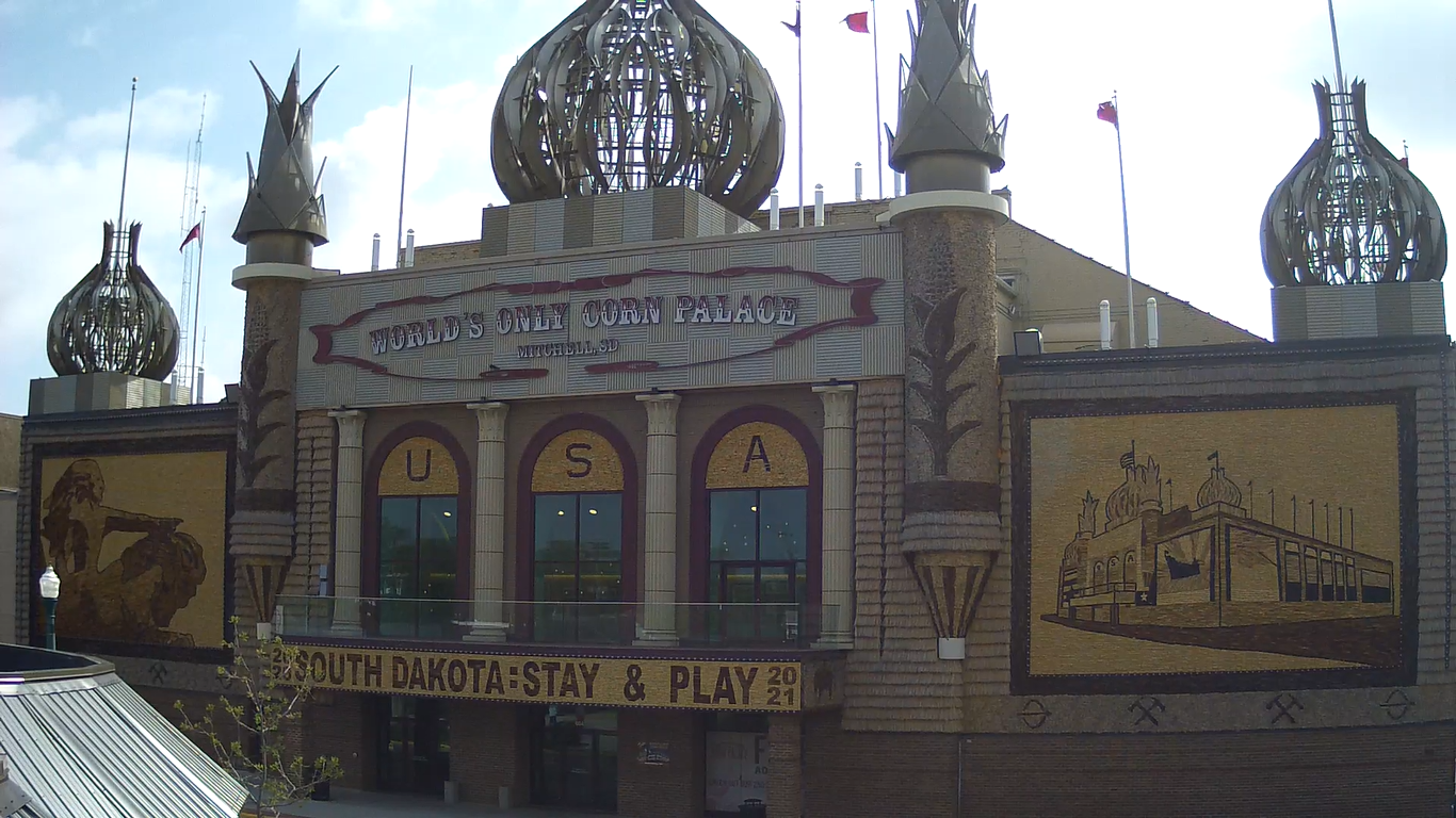Mitchell Corn Palace South Dakota World’s Only Corn Palace