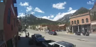 Ouray Downtown Live Webcam New In Colorado, Usa