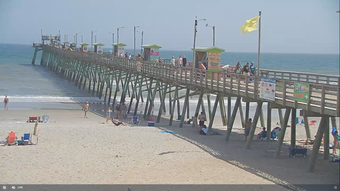 Bogue Inlet Pier Cam – Emerald Isle, North Carolina