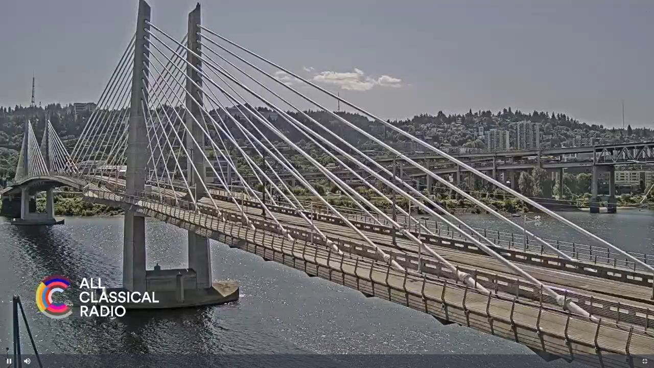 Live Webcam Tilikum Crossing Bridge Portland, Oregon