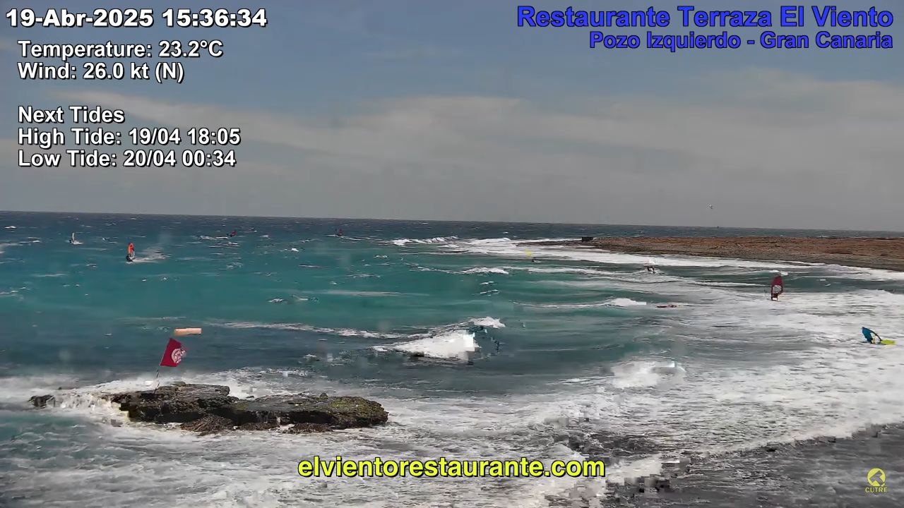 Pozo Izquierdo Beach Live Webcam – Gran Canaria, Spain
