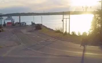 Drummond Island Ferry Dock Live Webcam New