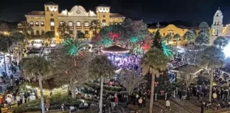 Spanish Springs Town Square Live Webcam New The Villages, Florida
