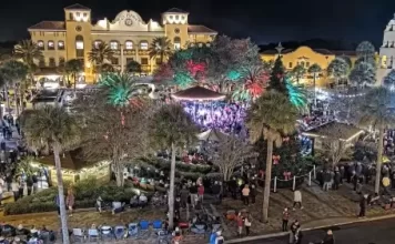 Spanish Springs Town Square Live Webcam New The Villages, Florida