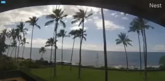 Live Hale Ili Ili Condo Beachfront Webcam New Maui, Hawaii