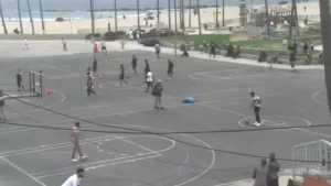 Venice Beach Basketball Courts Live Webcam New California, Usa