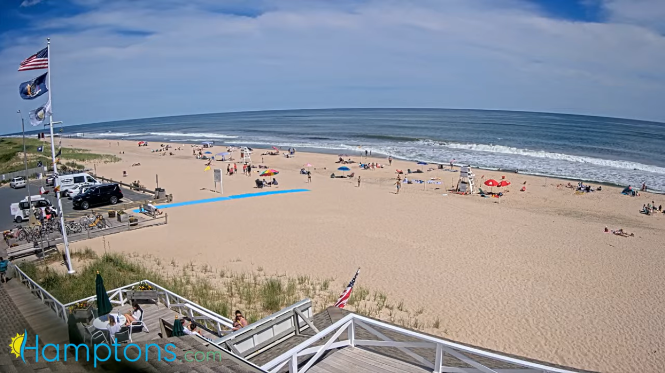 Hamptons Main Beach Live Webcam New York, USA