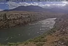 Yellowstone River Live Webcam New In Montana, Usa