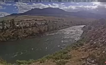 Yellowstone River Live Webcam New In Montana, Usa