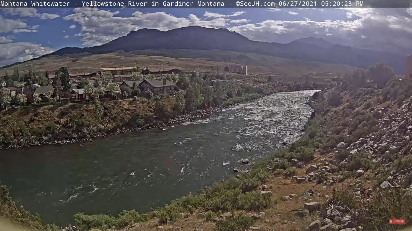 Yellowstone River Live Webcam – Montana, USA