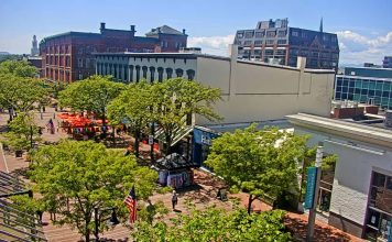 Church Street Marketplace Live Webcam Burlington, Vermont