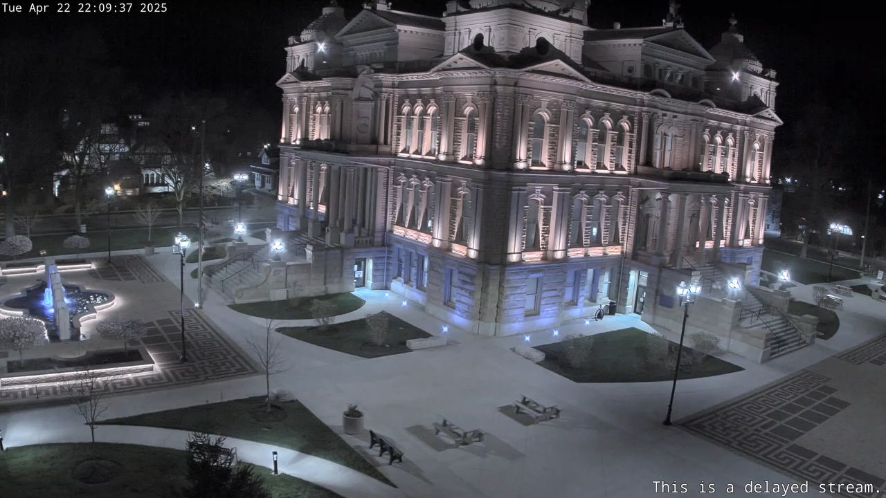 Miami County Courthouse Live Webcam – Troy, Ohio