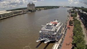 River Street Savannah River Live Webcam - Georgia