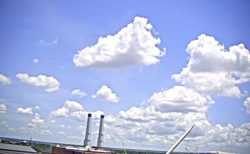 West Bay Street Skyline Live Webcam New Savannah, Georgia