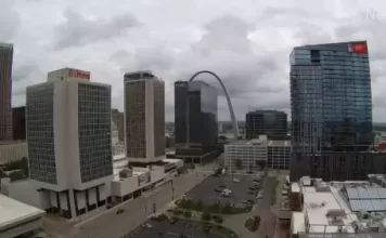 St Louis Arch Live Webcam New In Missouri, Usa