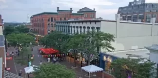 Church Street Marketplace Live Webcam New In Burlington, Vermont