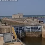 Mississippi River Lock And Dam 19 New Live Webcam Keokuk, Iowa