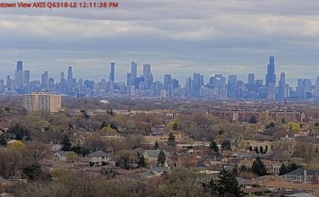 Chicago Skyline Live Webcam New Harbor View