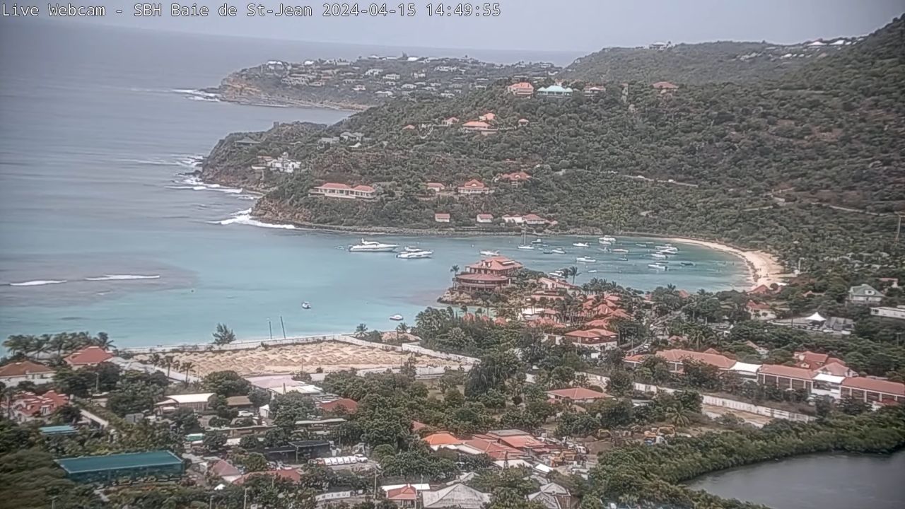 Saint-Jean Bay, St. Barts Live Webcam – Lesser Antilles