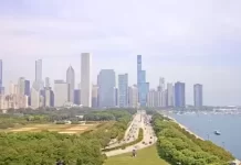 Chicago Skyline Live Webcam New Harbor View