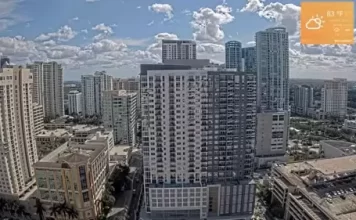 Fort Lauderdale Skyscraper Live Webcam New In Florida, Usa