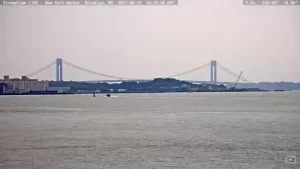 New York Harbor Webcam With Statue Of Liberty