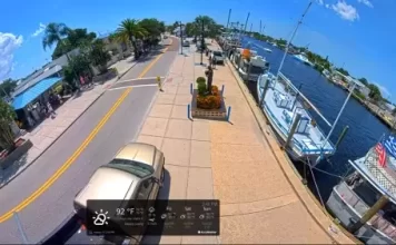 Sponge Docks Live Webcam New In Tarpon Springs, Florida