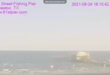 61st Street Fishing Pier Live Webcam New Galveston, Texas