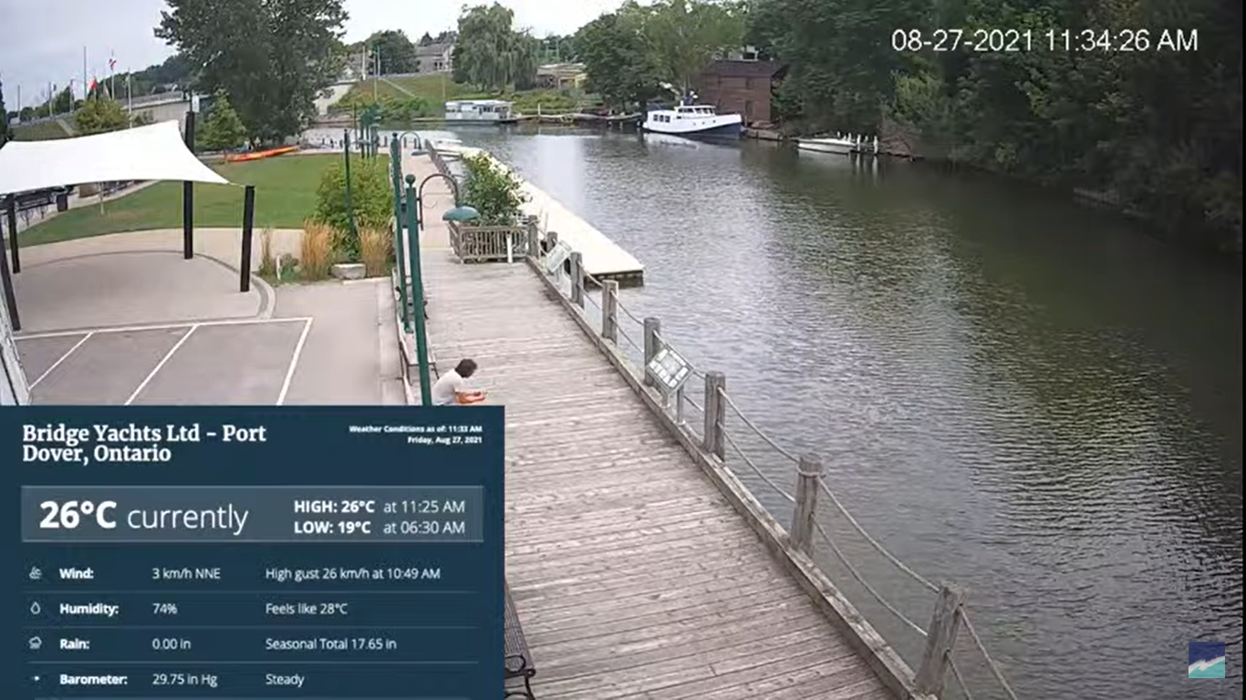 Port Dover Live Webcam – Ontario, Canada