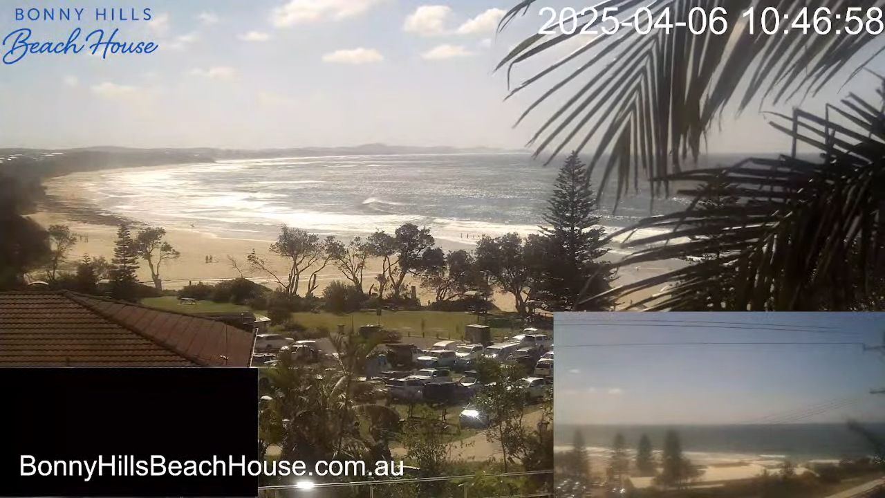 Bonny Hills Beach House Live Webcam, NSW, Australia