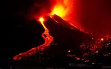 Cumbre Vieja Volcano Eruption Live Webcam La Palma Canary Islands New