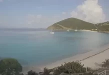 White Bay Beach Live Webcam New British Virgin Islands
