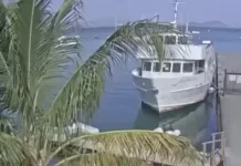 Cruz Bay Ferry Dock Live Webcam New St. John