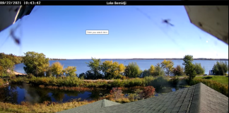Lake Bemidji Live Webcam - Minnesota, Usa