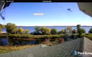 Lake Bemidji Live Webcam New In Minnesota, Usa