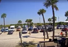 Tybee Island Beach Parking Lot Live Webcam New In Georgia, Usa